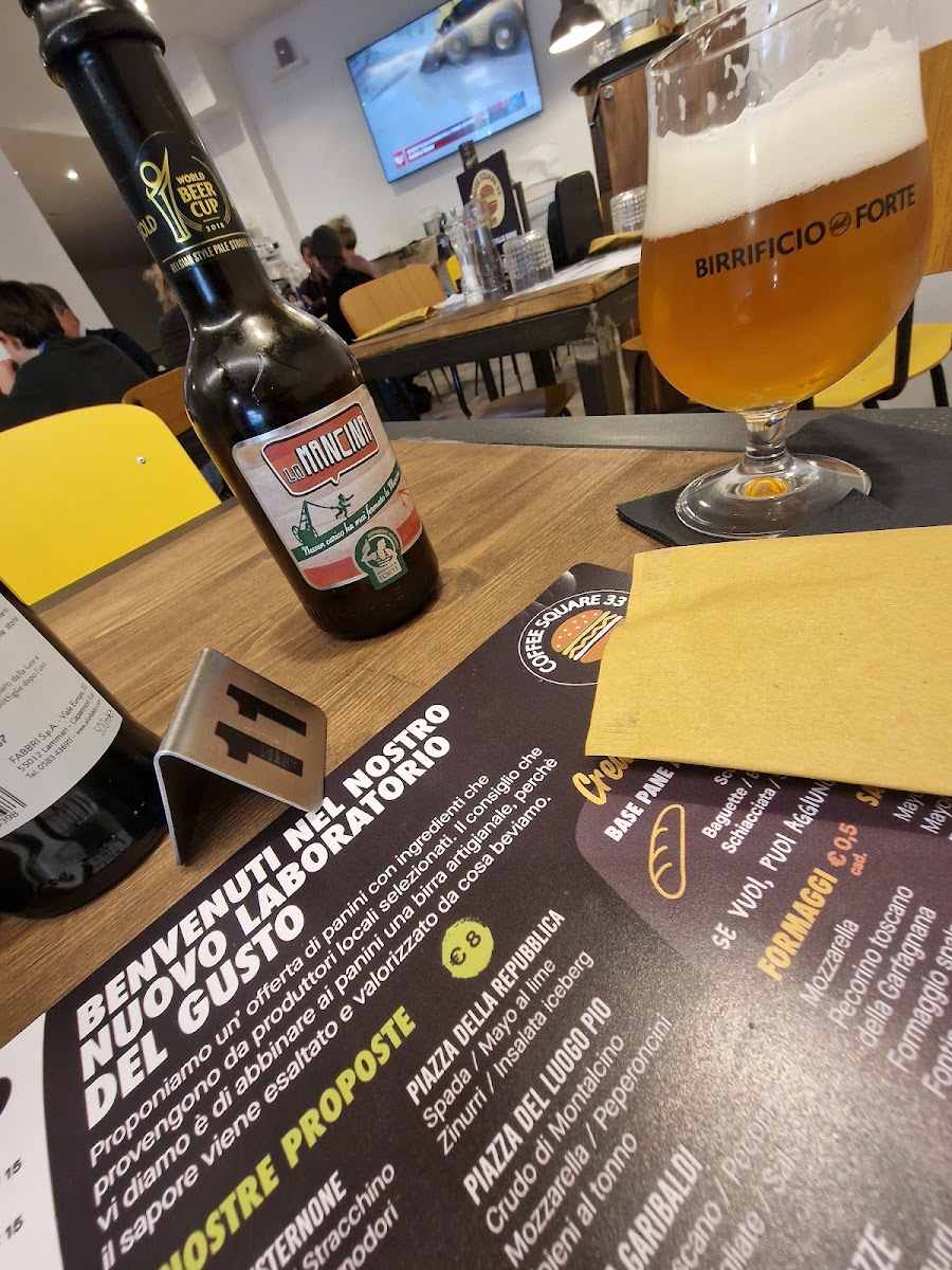 Menu Coffee Square 33-8